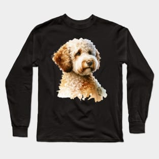 Lagotto Romagnolo Watercolor - Beautiful Dog Long Sleeve T-Shirt